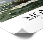 シースケープ、ストームバイクロードモネ ポスター (角)