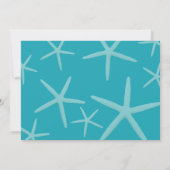 シースタースターヒトデ保存日 招待状 (裏面)