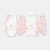 シースタースワールアクアホワイト結婚式の引き出物ゲーブルボックス フェイバーボックス (折り畳みなし)