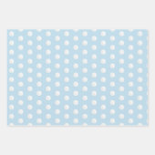 シースターズサンドドルビーチベビーブルー ラッピングペーパーシート (正面3)