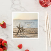 シースターズサンドビーチ結婚式 スタンダードカクテルナプキン (インサイチュ)