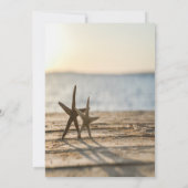 シースターズビーチブライダルシャワー 招待状 (裏面)