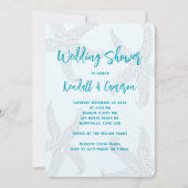 シースターズ海をテーマにしたカップルシャワー招待状 招待状 (正面)