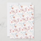 シースターブライダルシャワー招待 招待状 (裏面)