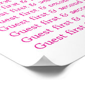 シースター結婚ヒトデの座席表プランナー1-9 ポスター (角)