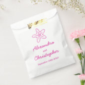 シースター&スワーズピンク&ホワイトのお気に入りバッグ フェイバーバッグ (封をした状態)