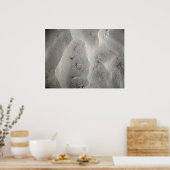 シースタ鍵の石英砂抽象芸術のポスター ポスター (キッチン)