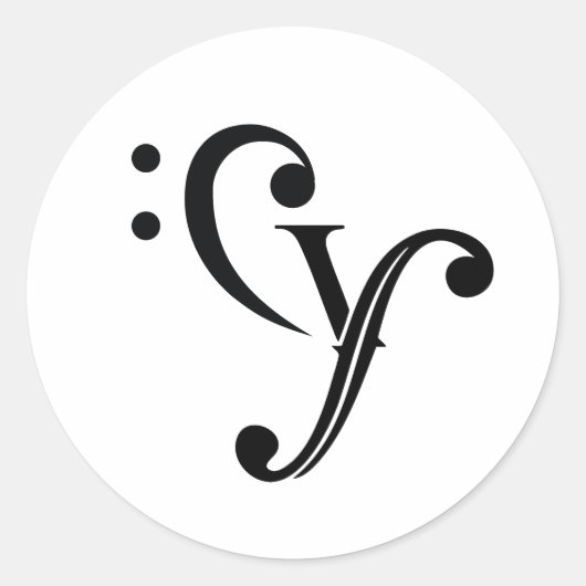 シーステッカー ラウンドシール (正面)