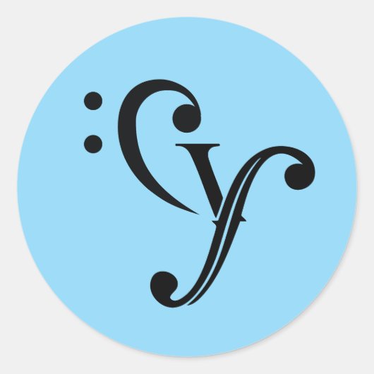 シーステッカー ラウンドシール (正面)