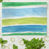 シーストライプアーツプリント キッチンタオル (折り畳み)