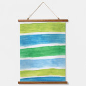 シーストライプアート 吊り下げ型タペストリー (正面)
