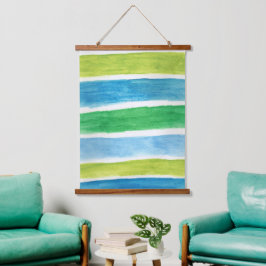 シーストライプアート 吊り下げ型タペストリー