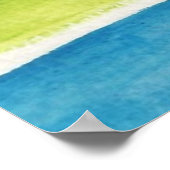 シーストライププリントポスター ポスター (角)