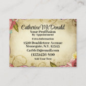 シーストレス裁縫テーラー 名刺 (裏面)