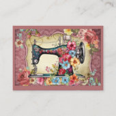 シーストレス裁縫テーラー 名刺 (正面)