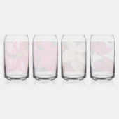 シースナカラフルーホリデーポインセティアス ガラス缶 (裏面)