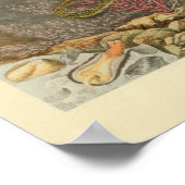 シースネークサンゴ海ライフプリント ポスター (角)