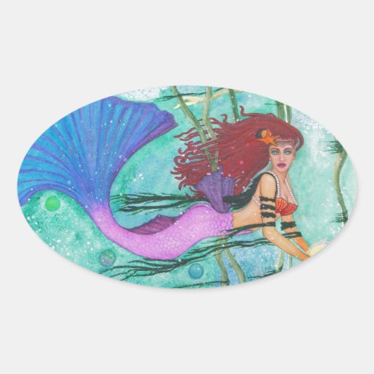 シースフィア 楕円形シール (正面)