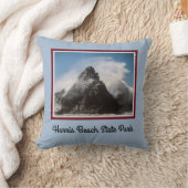 シースプレーオンシースタックアットハリスビーチ州パーク クッション (ブランケット)