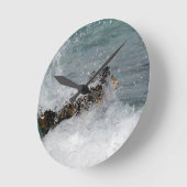 シースプレー ラウンド壁時計 (傾斜)