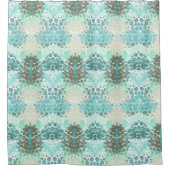 シースポットバスルームのシャワーカーテン シャワーカーテン (正面)