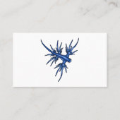 シースラグブルードラゴンイラストレーション 名刺 (裏面)