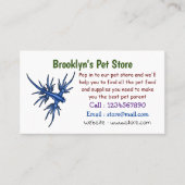 シースラグブルードラゴンイラストレーション 名刺 (正面)