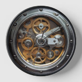 シースルー 壁時計 (正面)