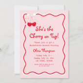 シーズさくらんぼオントップバチェロレッテ 招待状 (正面)