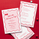 シーズさくらんぼオントップバチェロレッテ 招待状