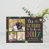 シーズすてきンホリデーフォトカード シーズンカード (スタンド正面)