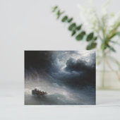 シーズの怒りイワンAivazovsky海景 ポストカード (スタンド正面)
