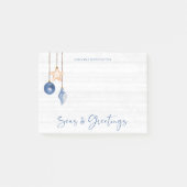 シーズアンドグリーツシーシェルオーナメント沿岸木材 ポストイット (正面)