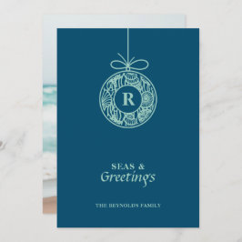 シーズアンドグリーツシーシェルオーナメント シーズンカード