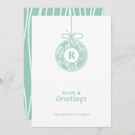 シーズアンドグリーツシーシェルオーナメント シーズンカード