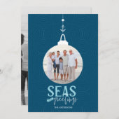 シーズアンドグリーツフラットホリデーカード シーズンカード (正面/裏面)