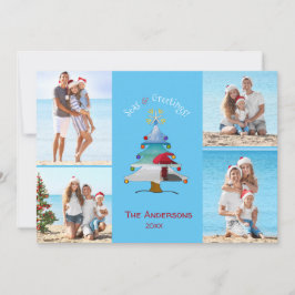 シーズアンドグリーティングズフォトビーチクリスマスホール シーズンカード