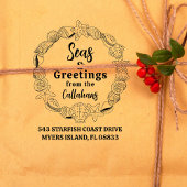 シーズアンドグリーティング差出人住所シーセルリース ラバースタンプ