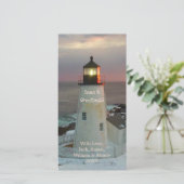 シーズアンドグリーティング赤面クリスマスライトハウス シーズンカード (スタンド正面)