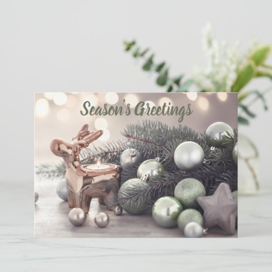 シーズエレガントンの挨拶 シーズンカード (スタンド正面)