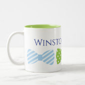 シーズカー弓タイパーソナライズされたマグカップ ツートーンマグカップ (左)