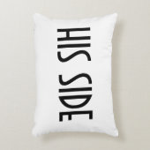 シーズサイドオブザベッド文字 アクセントクッション (正面(垂直))