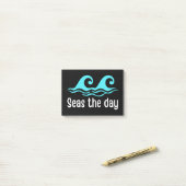 シーズザデイおもしろい海 ポストイット (デスク上)