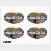 シーズザデイステッカー 楕円形シール (シート)