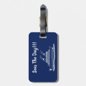 シーズザデイバケーションクルーズシップ ラゲッジタグ (裏面縦)