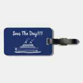 シーズザデイバケーションクルーズシップ ラゲッジタグ (裏面横)