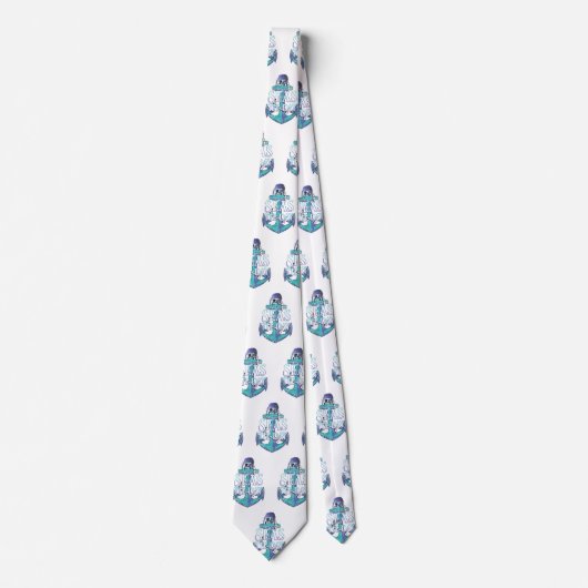 シーズザデイパイレーツいかり ネクタイ (正面)