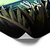 シーズザデイヒドゥンパラダイスツリービーチ写真 ポスター (角)