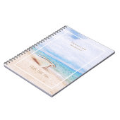 シーズザデイビーチ魚釣りボート ノートブック (左側)