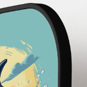 シーズザデイレトロドルフィン海エステティック ピックルボールラケット (左詳細)